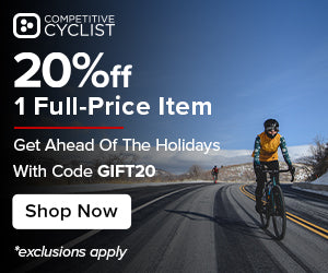 Nov 20% off deal with Competitive Cyclist